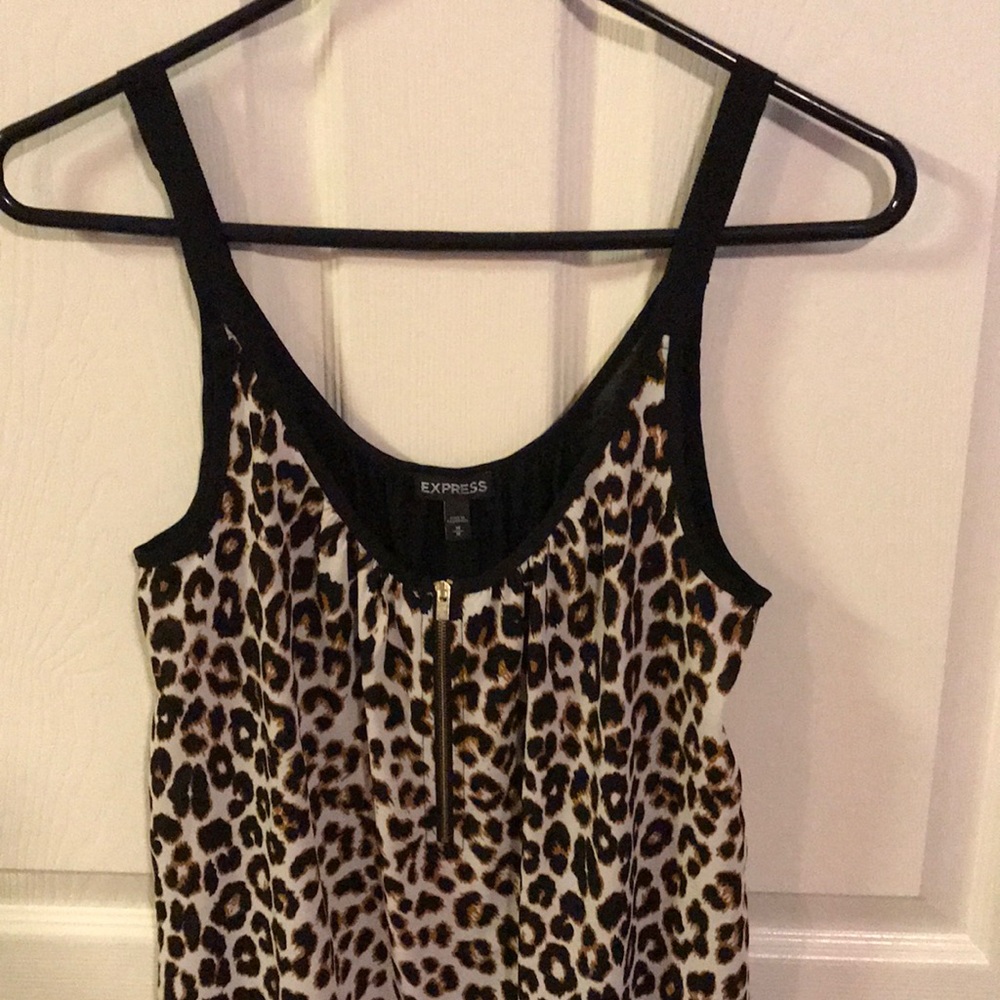 Flowy Leopard Top